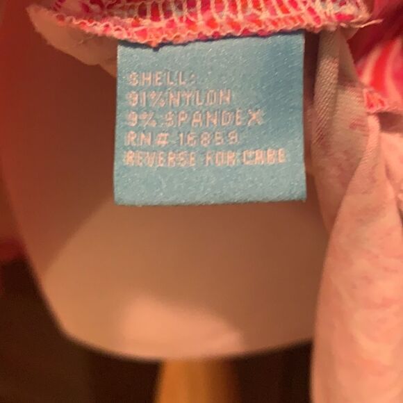 J. McLaughlin pink paisley tunic style top - Picture 4 of 5